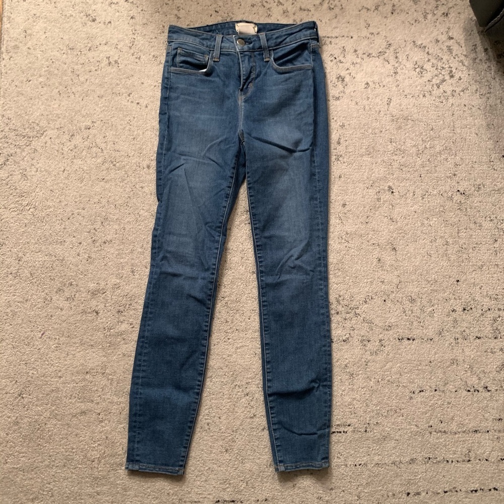 L’Agence High Rise Skinny Jeans